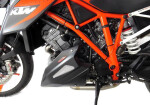 Ktm 1290 Super Duke R 14-19, 1290 Super Duke GT 16-24 Klín pod motor - 3 barvy - Černá-stříbrná mřížka