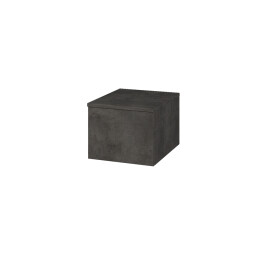 Dřevojas - Nízká skříňka DOS SNZ1 40 - D16 Beton tmavý / Bez úchytky T31 / D16 Beton tmavý 281441D