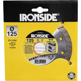 IRONSIDE 241012 diamantový řezný kotouč Průměr 125 mm 1 ks