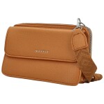 Trendy dámská koženková crossbody peněženka Radola, hnědá