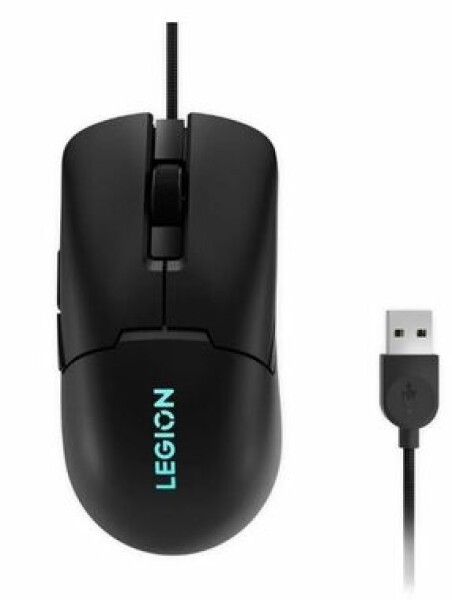 Lenovo Legion M300s černá / Drátová herní myš / 8000 DPI / USB-A / RGB (GY51H47350)