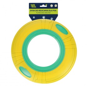 Hračka pro mazlíčky létající disk pro psy žlutý 25 cm, Wiky, W061399