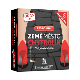 Země město chytrolín: Pro dospělé - Karetní hra - Albi
