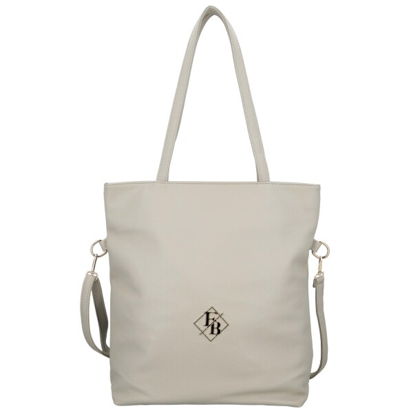 Elegantní dámská koženková kabelka na rameno Trixie, šedá