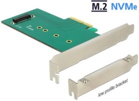 Delock PCI Express x4 Karta 1 x internal NVMe M.2 Key M 110 mm - Low Profile Form Factor (89472)