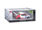Mamido Sportovní autíčko AUDI R8 LMS na dálkové ovládání RC 1:24 bílé