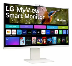 31.5" LG 32SR85U-W bílá / Monitor / IPS / 3840 x 2160 / 16:9 / 60 Hz / 400 cd/m2 / repro (32SR85U-W)