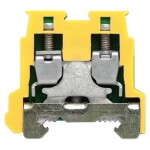 Weidmüller Z-series, Feed-through terminal, Rated cross-section: 2,5 mm², Tension clamp connection, Wemid, Dark Beige, ZDU 2.5 1608510000-100 100 ks