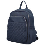 Stylový dámský textilní batoh Dinara, tmavě modrý