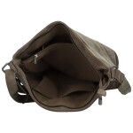 Trendy dámská koženková crossbody kabelka Tomila, coffee new