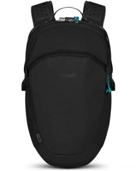 Pacsafe Eco 18L Backpack ECONYL® černá / bezpečnostní batoh / 18 l / notebook až 13" (41102138)