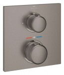 GROHE - Allure Termostatická sprchová baterie pod omítku, kartáčovaný Hard Graphite 19380AL2