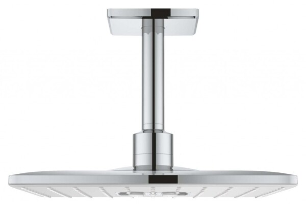 GROHE - Rainshower SmartActive Cube Hlavová sprcha 310, sprchové rameno 14 cm, 2 proudy, měsíční bílá 26481LS0