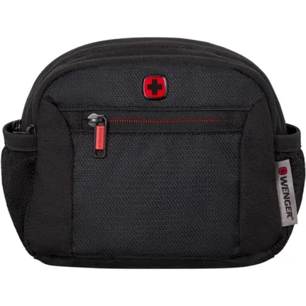 WENGER Pasový batoh černá / 19 x 16 x 7 / polyester (611875)