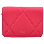 Dámská koženková crossbody Zafi, fuchsiová