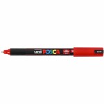 Akrylový popisovač Uni Posca 1MR 0,7 mm trubičkový hrot, červený 15