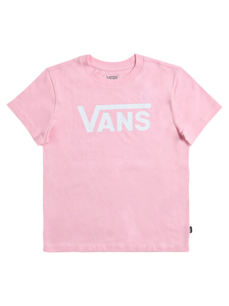 Vans FLYING CREW Orchid Pink dámské tričko krátkým rukávem