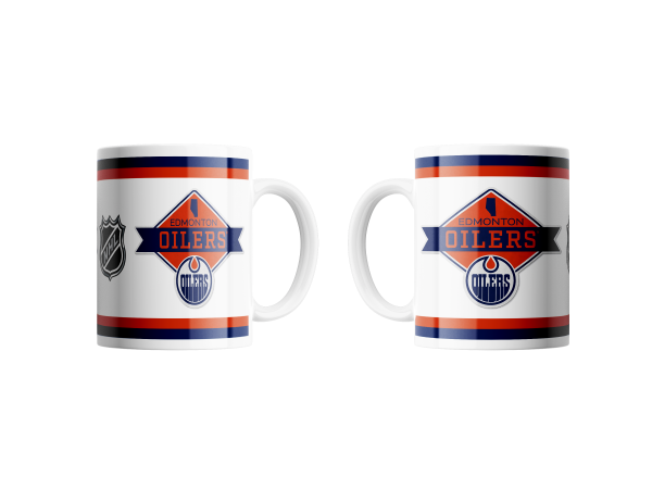 Great Branding Hrnek Edmonton Oilers NHL STRIPES (330ml)