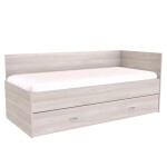 Nábytek Mikulík Zvýšené lůžko DUO se 2 zvýšenými čely s přistýlkou (příprava pro lamel. rošt) MIK-145249692