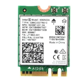 Intel Dual Band Wireless-AC 9260 / Wi-Fi Adapter AC / Dual-Band 2.4+5GHz / Bluetooth 5 / M.2 / vPro (9260.NGWG)