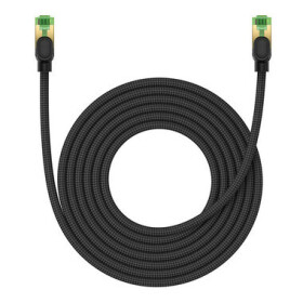 Baseus B0013320C111-05 Opletený síťový kabel RJ45 Cat.8 5m černá (B0013320C111-05)