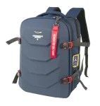 Batoh Aeronautica Militare Patch comby AM-582-05 modrá 25 L