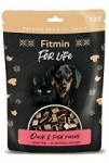 Fitmin FL dog,cat poch. Kachní kousky s rybou 70g