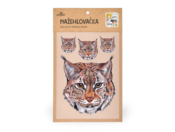 Nažehlovačka M 029 - Rys hlavy