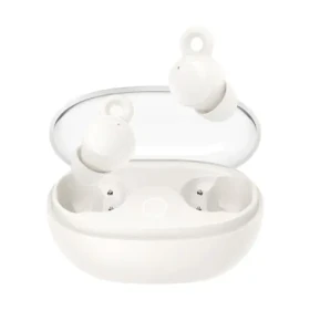 Joyroom JR-TS3 bílá / Bezdrátová sluchátka / Bluetooth 5.3 / IPX4 (JR-TS3 White)
