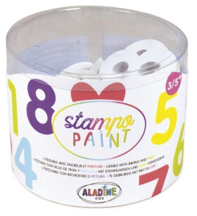 Razítka Stampo Paint - čísla