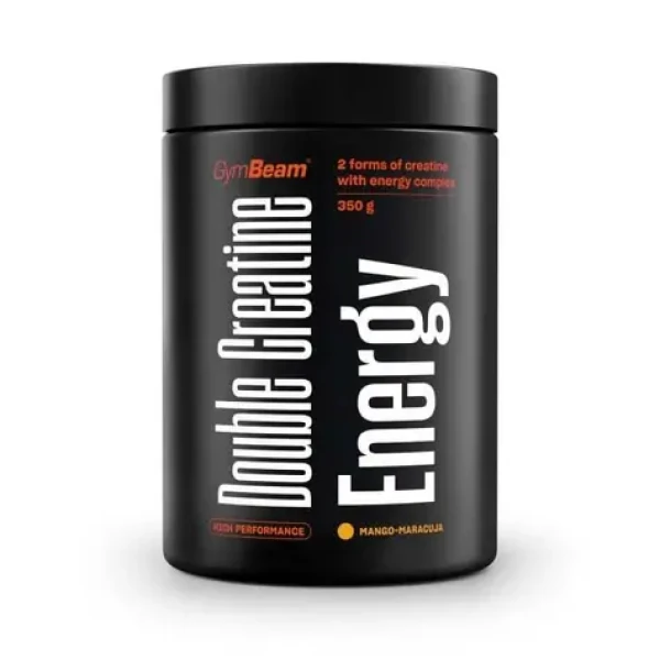 Kreatin Double Energy - GymBeam (mango marakuja, 350 g) (120247-3-350g-mango-maracuja)