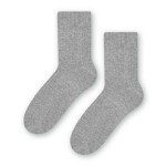 Dámské vlněné ponožky 093 melanžově šedá 38-40