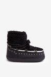 Dámské černé zateplené boty do sněhu Rohes 39/40