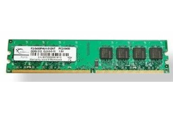 G.Skill 2GB (1x 2GB) / 1x2048MB / DDR2 / 800MHz / 5-5-5-15 / Bulk (F2-6400CL5S-2GBNT)