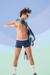 Pánské boxerky GO ABC 2.0 Hipster 2P - BLUE - modré 00RA - SLOGGI BLUE XXL