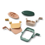 LIEWOOD Vodní dráha pro děti Cassian Beach Blue, modrá barva, plast