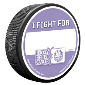 Mustang Puk New York Islanders NHL Hockey Fights Cancer I Fight