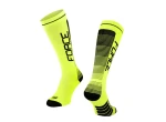 Force ponožky COMPRESS fluo-černé