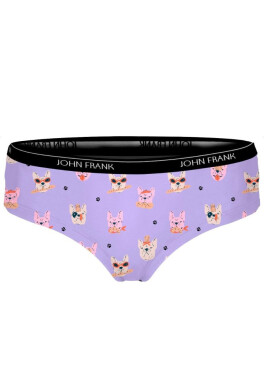 Dámské kalhotky John Frank WJFD-H64 Purple XL