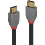 LINDY HDMI kabel Zástrčka HDMI-A, Zástrčka HDMI-A 2.00 m černá 36963 4K UHD HDMI kabel