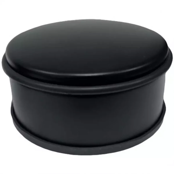 Dveřní zarážka průměr 110x60 mm 1,1 kg volně stojící černá