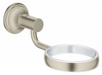 GROHE - Essentials Authentic Držák skleničky/mýdelníku, kartáčovaný nikl 40652EN1