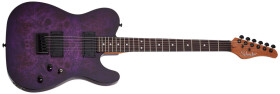 Schecter PT Standard - Purple Burst Burl