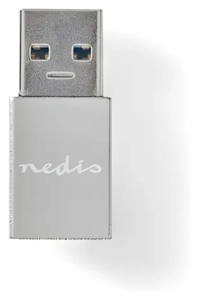 Nedis CCGB60925GY / Adaptér USB-A - USB-C / USB 3.2 Gen 1 / 5 Gbps (CCGB60925GY)