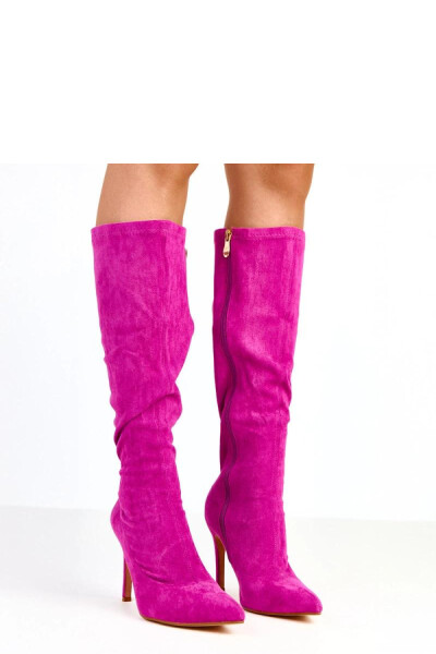 Kozačky na podpatku model 218124 Solea 39