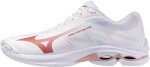Mizuno Wave Lightning Pro W White/Rose Elegance/Lava Falls - Volejbalová obuv Mizuno WAVE LIGHTNING PRO V1GC266073 Velikost obuvi v EU: 40,5