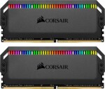 Corsair Dominator Platinum RGB 32GB (2x16GB) 3200MHz černá / DDR4 / PC4-25600 / CL16-20-20-38 / 1.35V / XMP2.0 (CMT32GX4M2E3200C16)