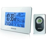 SENCOR SWS 51 W Meteostanice bílá / LCD / bezdrátové čidlo (8590669135943)