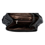 Koženkový batůžek Ellie, černý