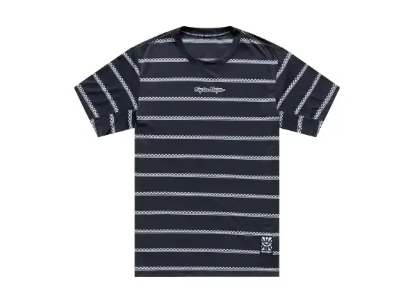 Troy Lee Designs Skyline Ride pánský dres krátký rukáv Checked Out Carbon vel. M